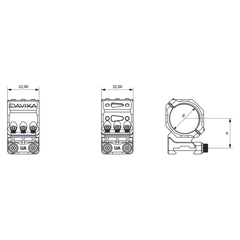 30mm montageringen | Picatinny basis