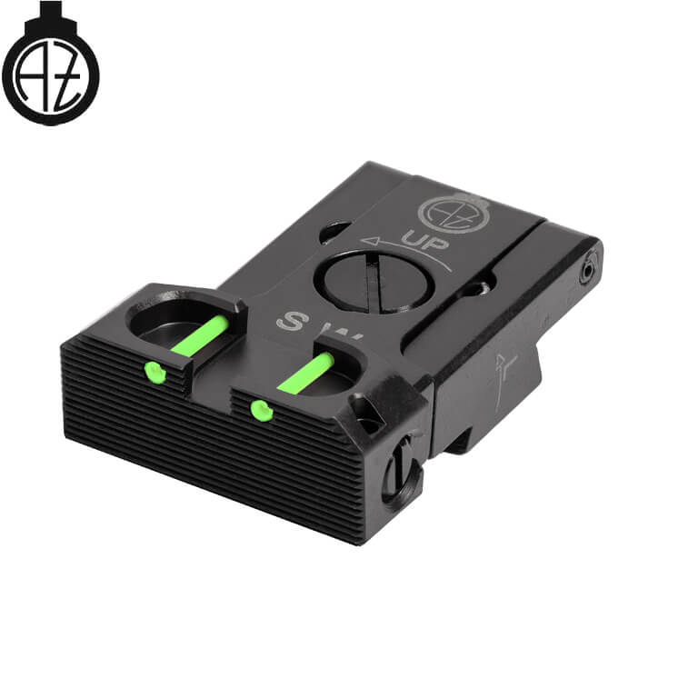 CZ Shadow 2 verstelbare keep met fiber optic