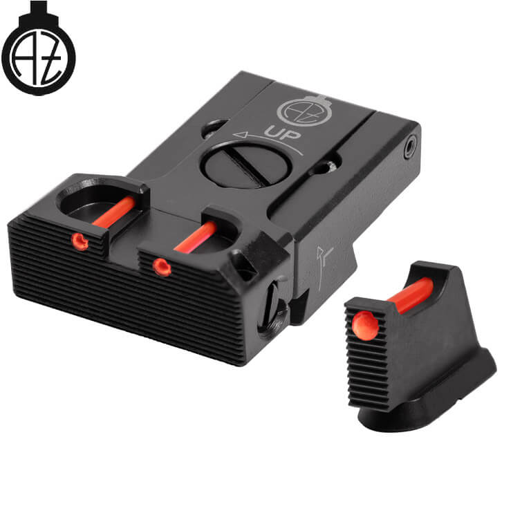 CZ 75B, CZ P-01, CZ 75 SP-01 verstelbare richtmiddelen met fiber optics | type B Zendl
