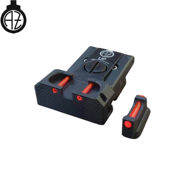 CZ P-10 adjustable sights with fiber optics | type B Zendl