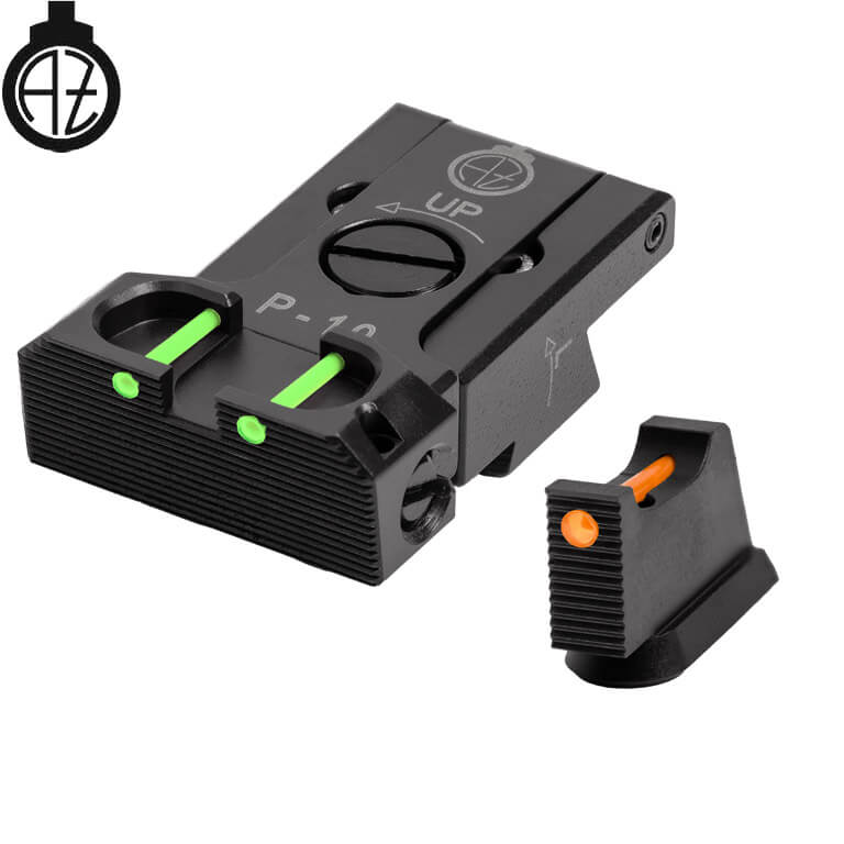 CZ P-10 verstelbare richtmiddelen met fiber optics | type B