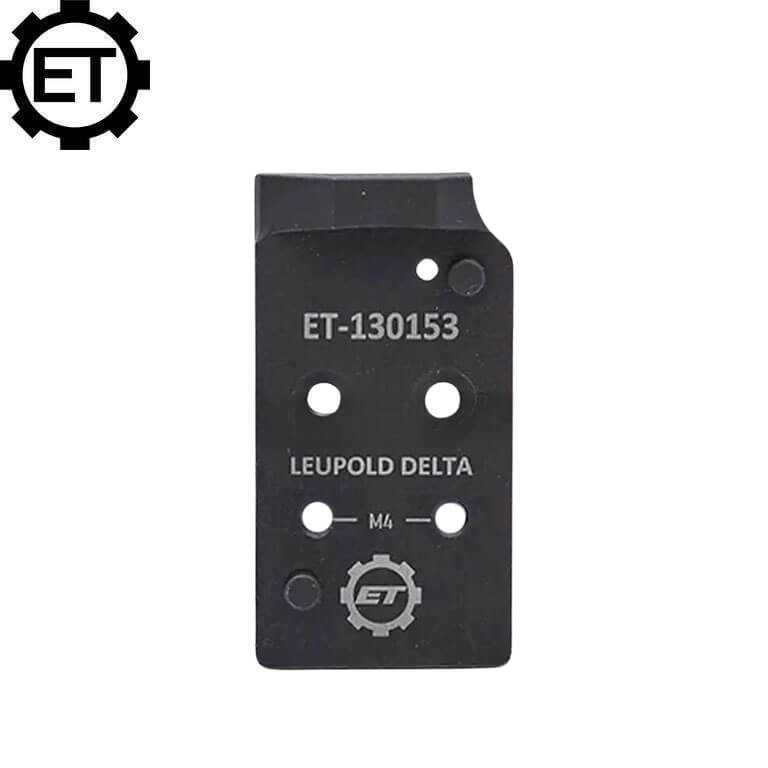 CZ Shadow 2 Optics Ready plate | Leupold Delta Point Pro Eemann Tech