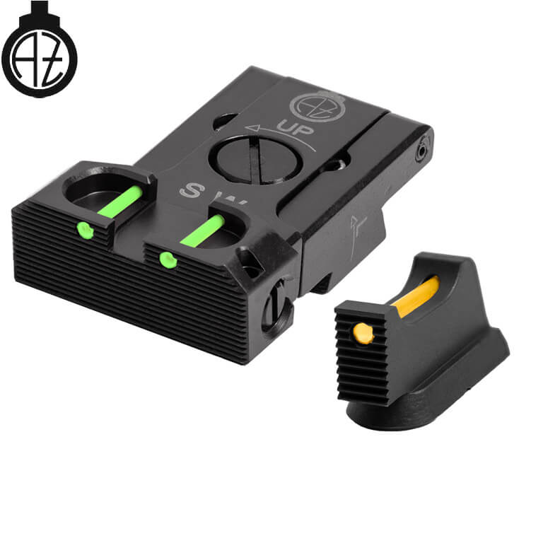 CZ Shadow 2, CZ 75 SP-01 Shadow verstelbare richtmiddelen met fiber optics | type B