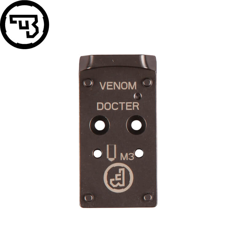 CZ P-10 Optics Ready plaat | Docter footprint