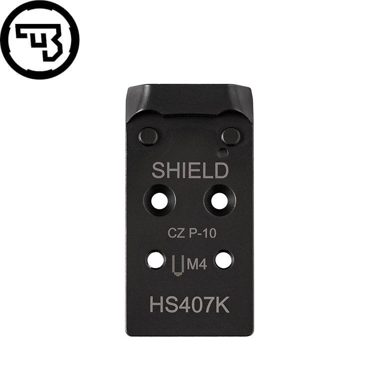CZ P-10 Optics Ready plaat | Shield RMSc & Holosun K-series footprints