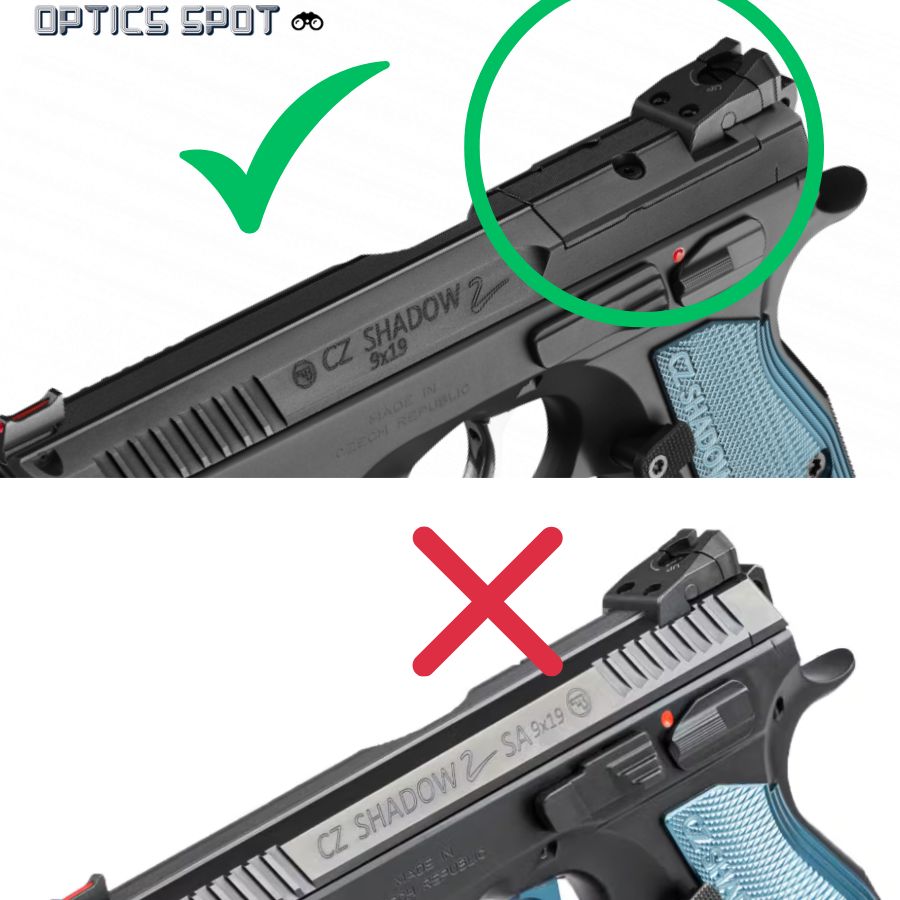 CZ Shadow 2 adapterplaat | Trijicon RMR footprint