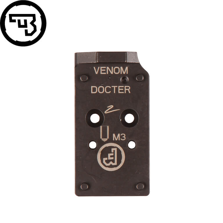 CZ Shadow 2 Optics Ready adapterplaat | Docter footprint