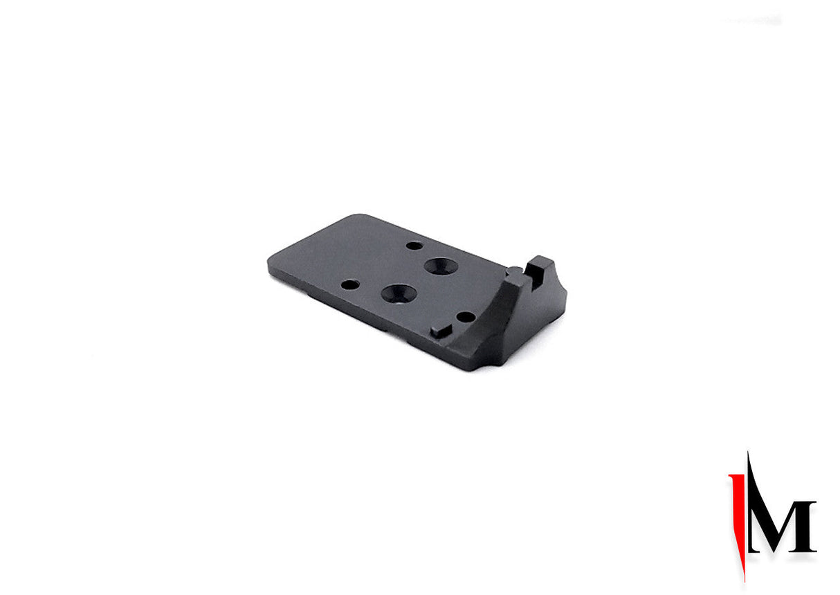 CZ Shadow 2 optics ready plate met geïntegreerde voorwaarts geplaatste keep | Trijicon RMR footprint