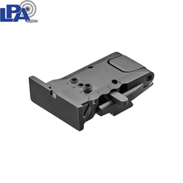 CZ TS 2 fully adjustable rear sight | grooved with 3 points