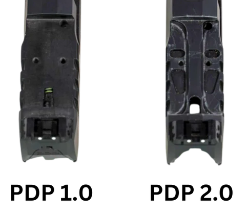 Verschil tussen Walther PDP 1.0 en Walther PDP 2.0