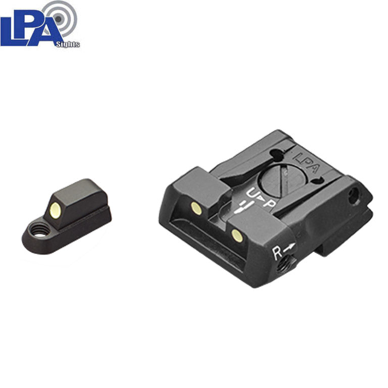 CZ P-07, CZ P-09 adjustable sight set with luminescent dots LPA
