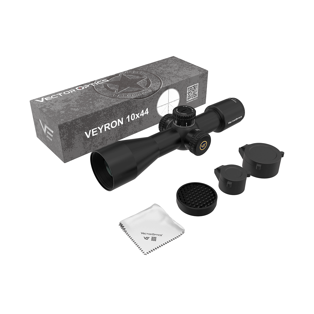 Vector Optics Veyron 10x44 SFP compacte richtkijker