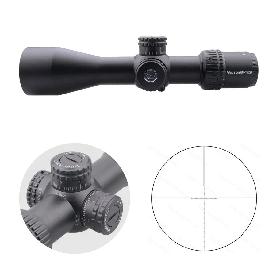 Vector Optics Veyron 3-12x44 FFP compacte richtkijker
