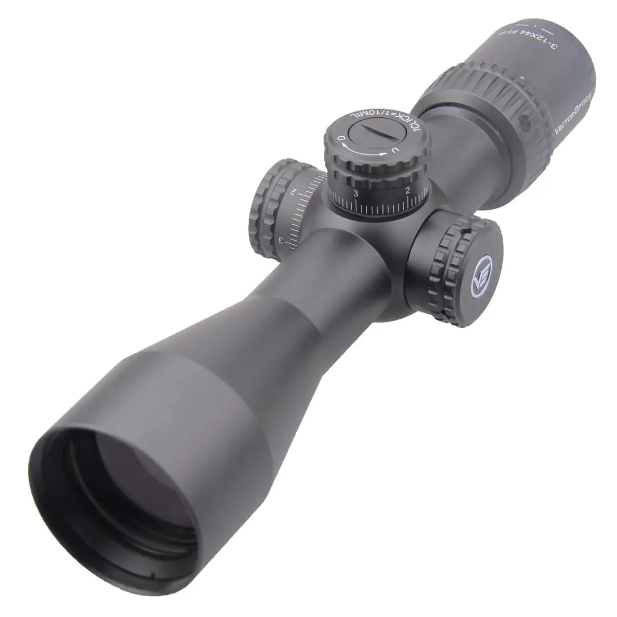 Vector Optics Veyron 3-12x44 FFP compacte richtkijker