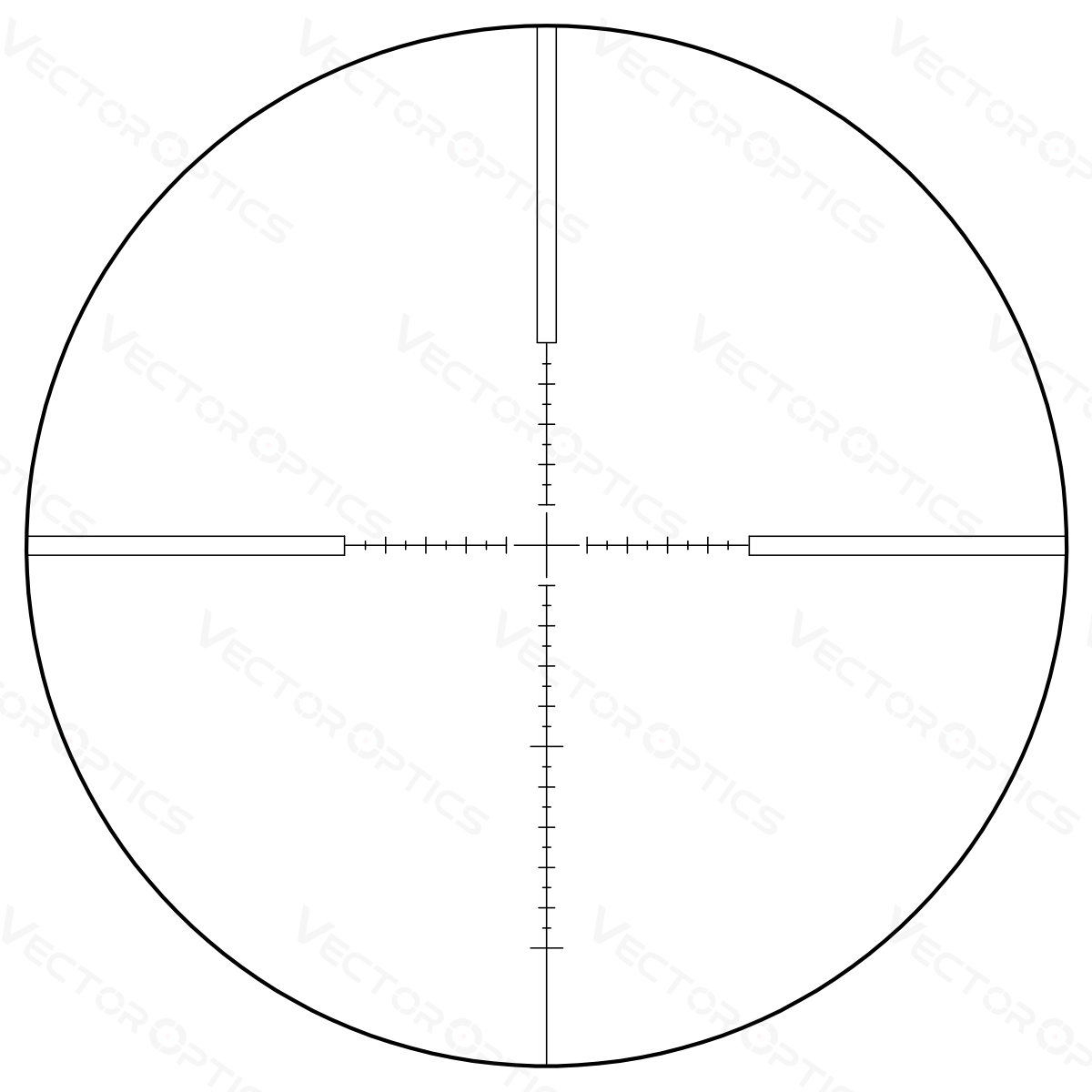 Vector Optics Veyron 3-12x44 SFP compacte richtkijker