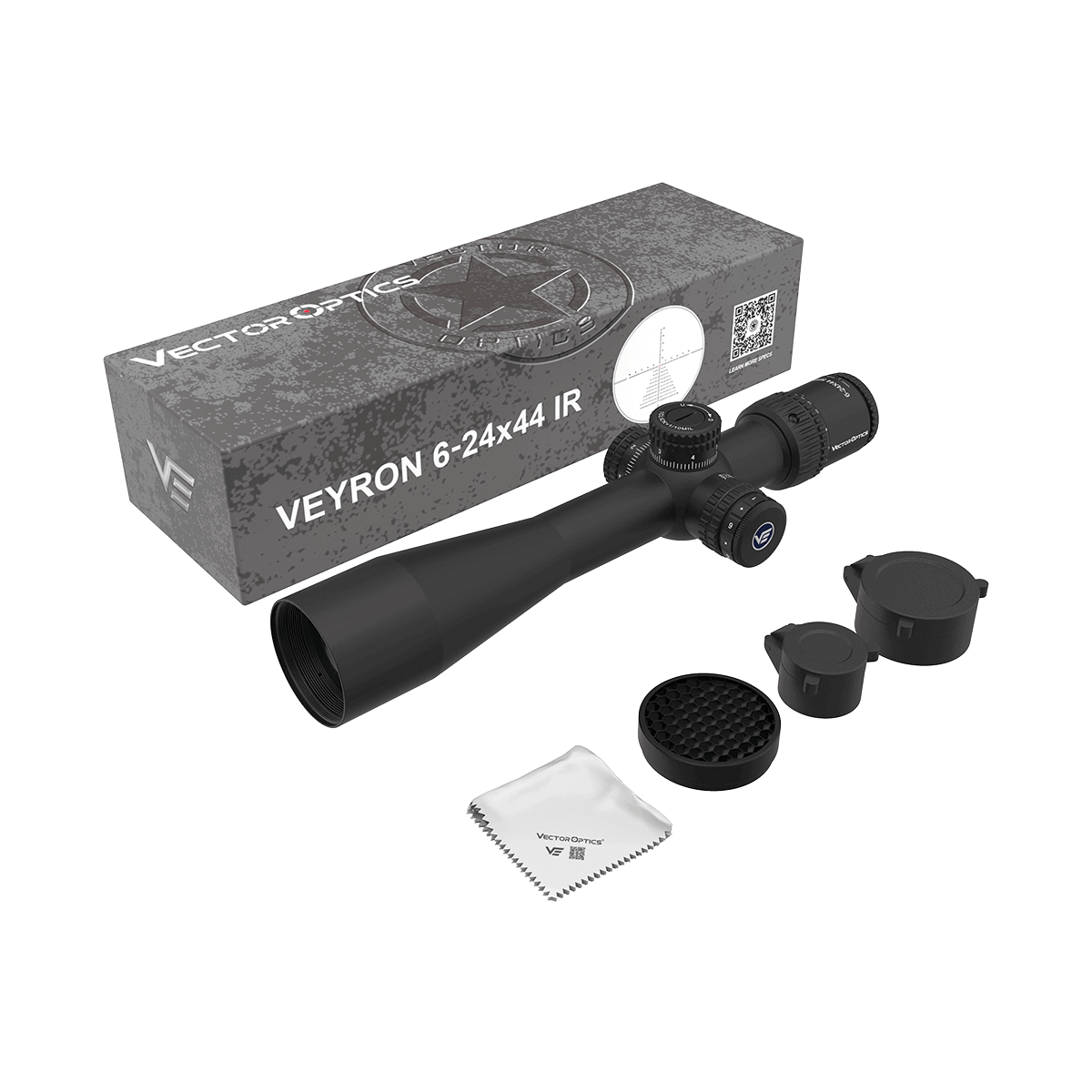 Vector Optics Veyron 6-24x44IR SFP compacte richtkijker