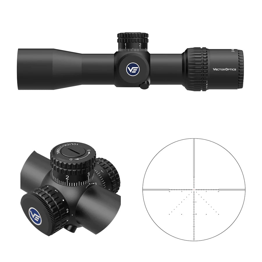 Vector Optics Veyron 2-8x32IR compacte richtkijker Vector Optics