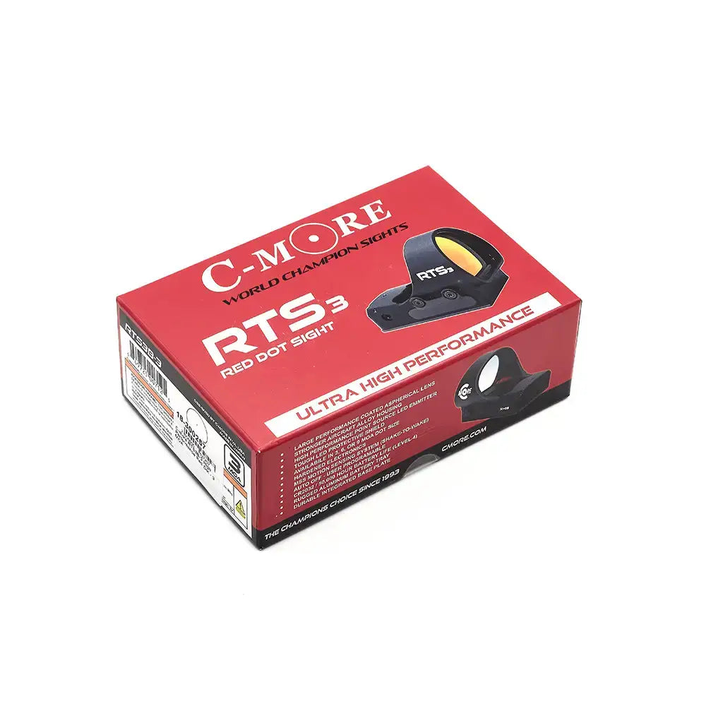 C-more RTS3B-3 High Performance Red Dot Vizier C-More