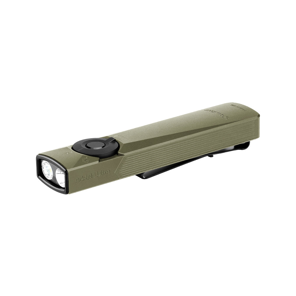 Olight Arkfeld Ultra | platte 3-in-1 EDC zaklamp | 1.400 lm - Olive Green