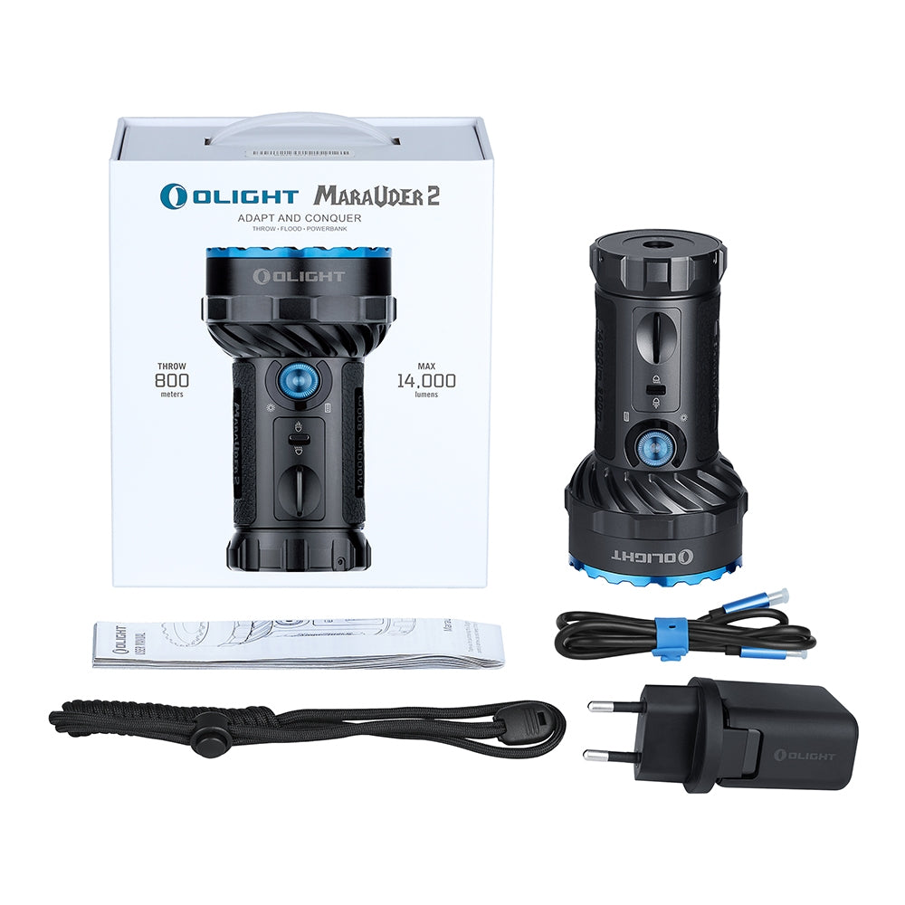 Olight Marauder 2 | ultra krachtige oplaadbare zaklamp | 14.000 lm