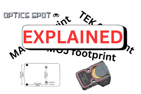 Vector Optics footprints explained: MOJ & MAG footprints, and other [TEK & GIN]
