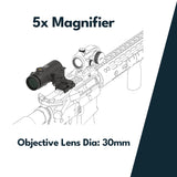 Vector Optics Paragon 5x30 Vergroter Micro 