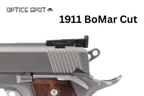 1911 [BoMar Cut] verstelbare keep | met fiber optics