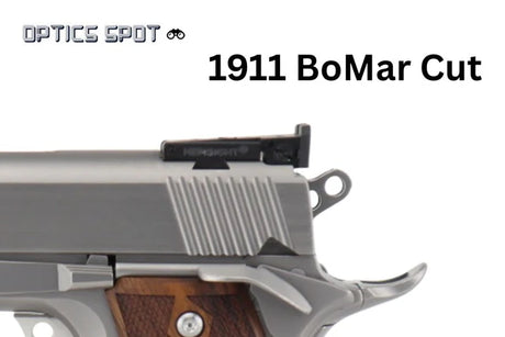 1911 [BoMar Cut] volledig verstelbare keep | gegroefd met 3 punten