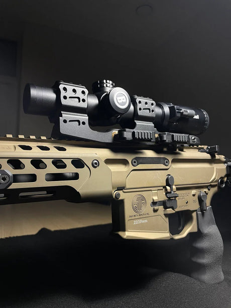 34mm cantilever montagering | Picatinny QD Ergo basis - Medium