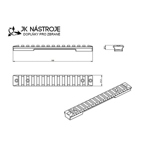 Franchi Horizon Picatinny rail [staal]