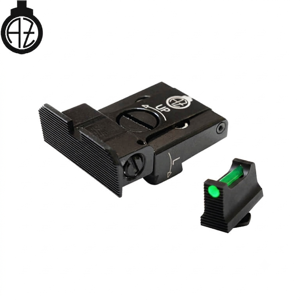 Verstelbare richtmiddelen voor Glock [G17 G19 G26 & other] met fiber optics | type