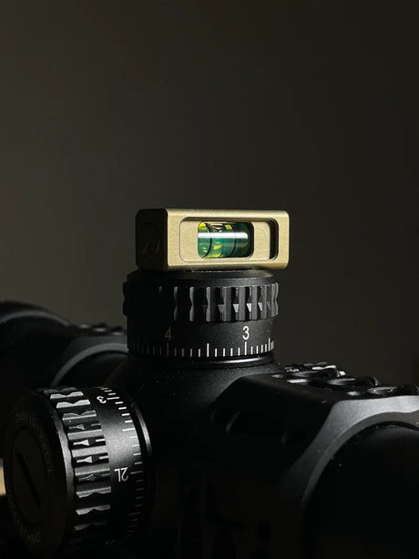 Bellenwaterpas voor rifle scope | magnetisch