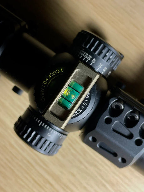 Bellenwaterpas voor rifle scope | magnetisch