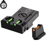 CZ 75B, CZ P-01, CZ 75 SP-01 verstelbare richtmiddelen met fiber optics | type B Zendl