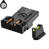 CZ 75B, CZ P-01, CZ 75 SP-01 verstelbare richtmiddelen met fiber optics | type B Zendl