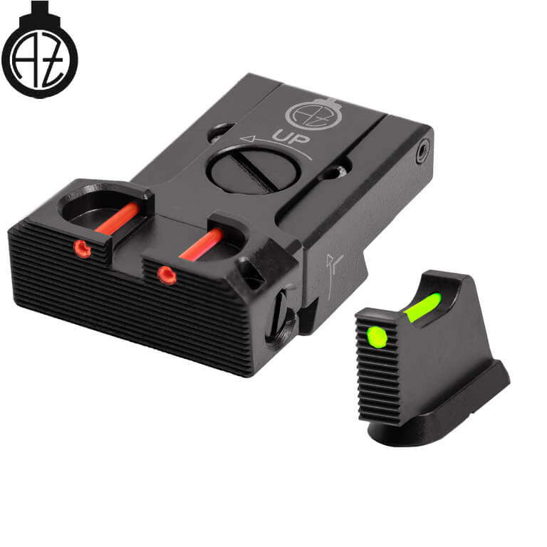 CZ 75B, CZ P-01, CZ 75 SP-01 verstelbare richtmiddelen met fiber optics | type B Zendl