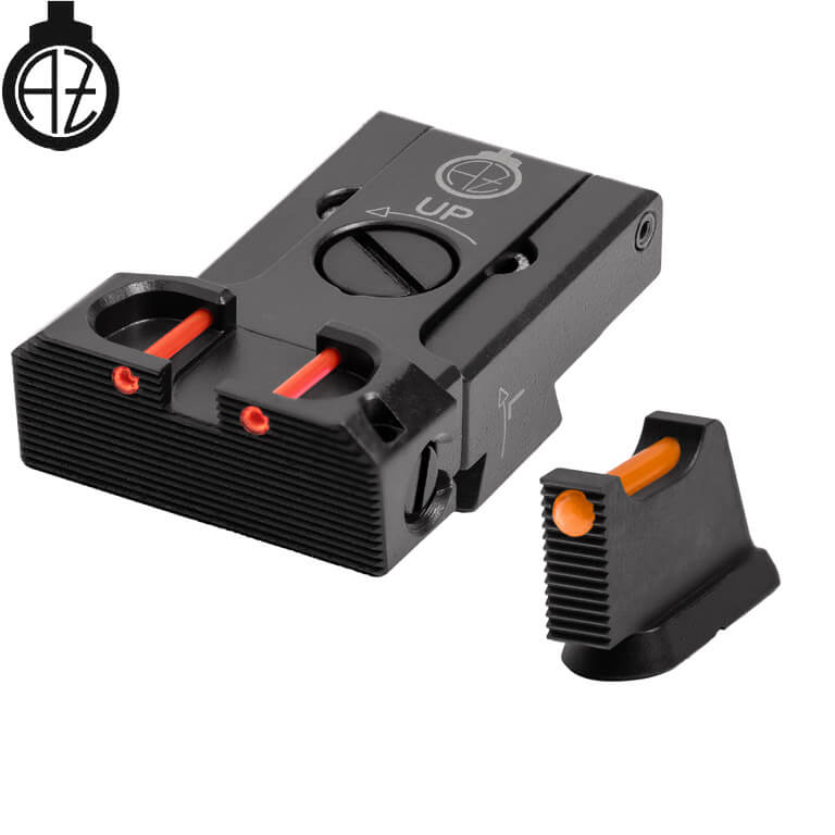 CZ 75B, CZ P-01, CZ 75 SP-01 verstelbare richtmiddelen met fiber optics | type B Zendl