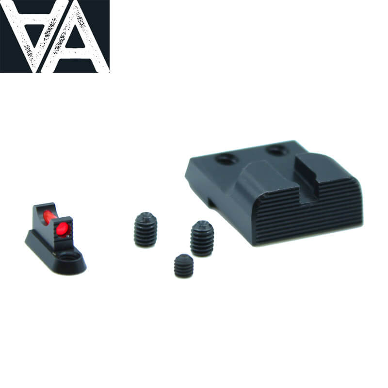 CZ P-10 sport vizieren met glasvezel 