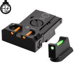 CZ Shadow 2, CZ 75 SP-01 Shadow verstelbare richtmiddelen met fiber optics | type B
