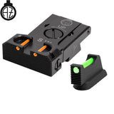 CZ Shadow 2, CZ 75 SP-01 Shadow verstelbare richtmiddelen met fiber optics | type B