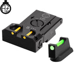 CZ Shadow 2, CZ 75 SP-01 Shadow verstelbare richtmiddelen met fiber optics | type B