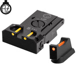 CZ Shadow 2, CZ 75 SP-01 Shadow verstelbare richtmiddelen met fiber optics | type B
