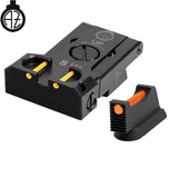 CZ Shadow 2, CZ 75 SP-01 Shadow verstelbare richtmiddelen met fiber optics | type B