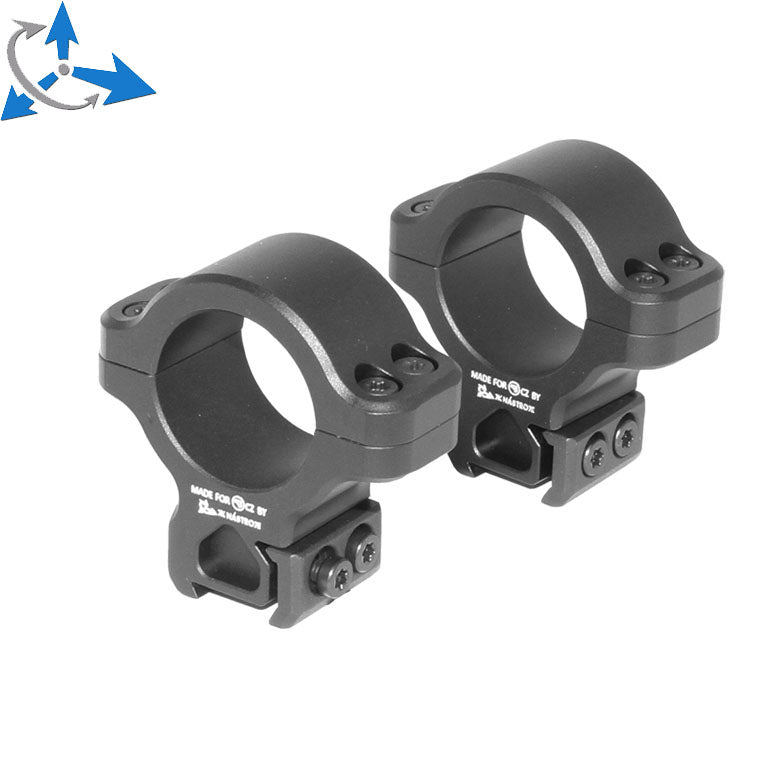CZ 457 montageringen for dovetail | 1 inch [25.4mm]