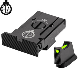 CZ 75B, CZ P-01, CZ 75 SP-01 verstelbare richtmiddelen met fiber optics | type A