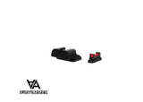 CZ 75B, CZ P-01, CZ 75 SP-01 sport richtmiddelen met glasvezel