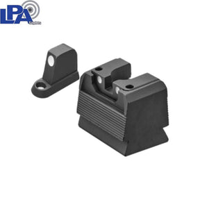 CZ P-10 Optics Ready semi-adjustable richtmiddelen | with white dots