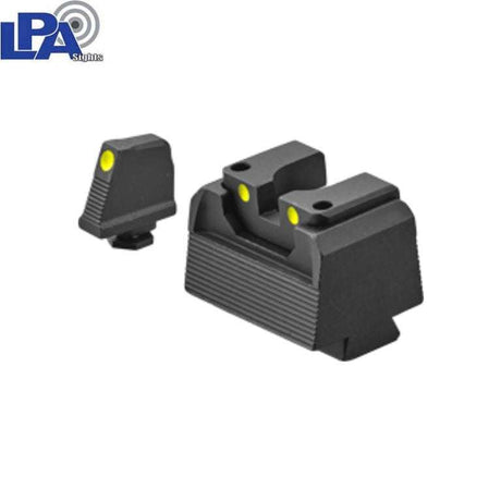 CZ Shadow 2 Carry semi-adjustable hoge richtmiddelenset | met lichtgevende stippen