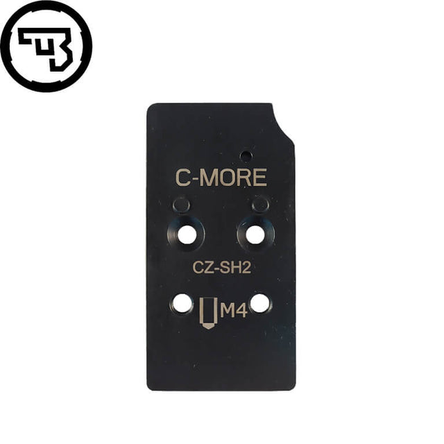 CZ Shadow 2 Optics Ready plaat | C-More RTS footprint