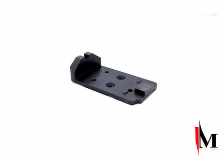 CZ Shadow 2 adapterplaat Optics Ready met geïntegreerd vizier achter | type S [RMSc, DPP, K-series footprints]